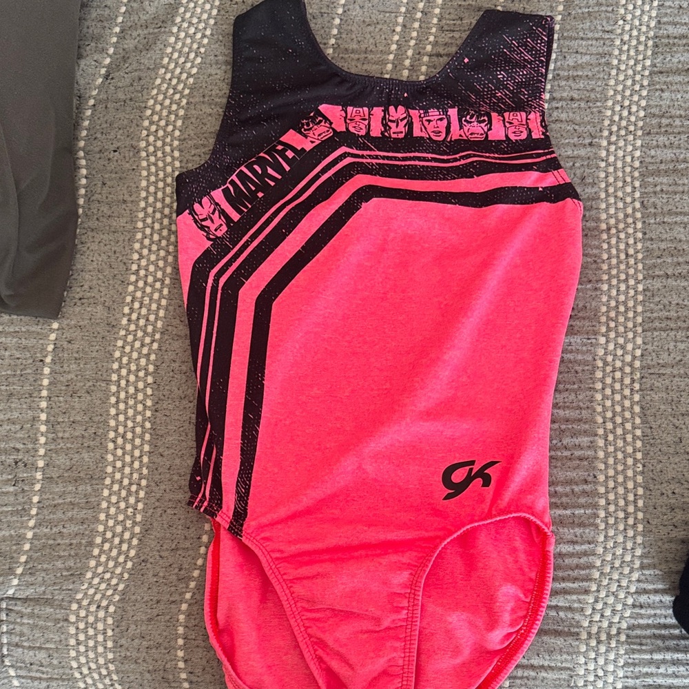 GK Marvel Pink and Black Kids One Piece